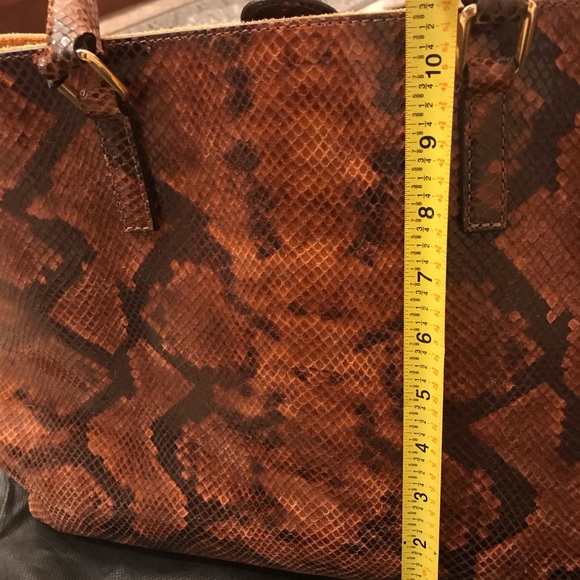 Alberta Di Canio LEATHER TOTE - Made in Italy - Picture 11 of 16